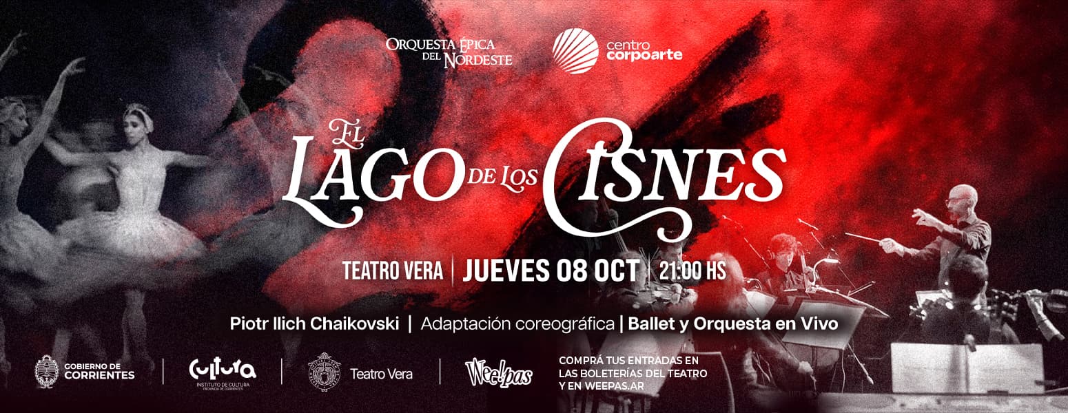 Banner de la obra EL LAGO DE LOS CISNES, BALLET SINFÓNICO